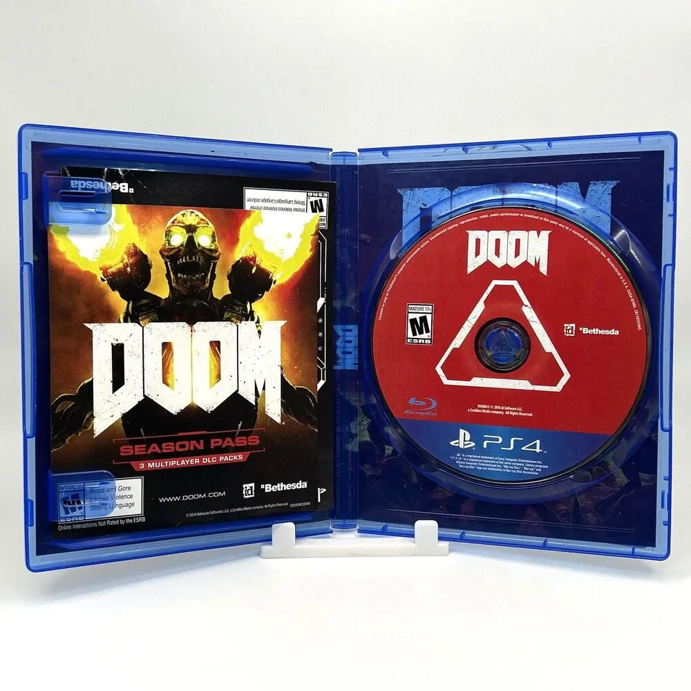 Doom PS4 PlayStation 4 - Complete CIB Tested